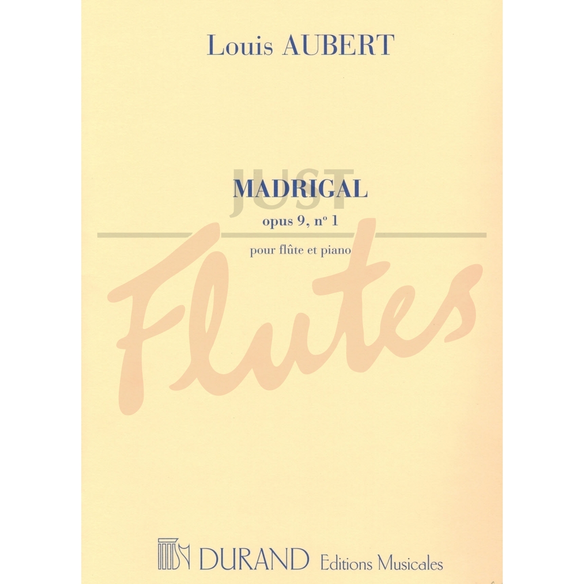 Madrigal for Flute and Piano